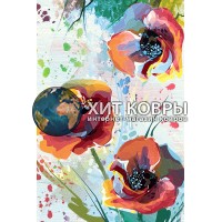 Монгольский ковер Hunnu 6A1616_01 Разноцветный